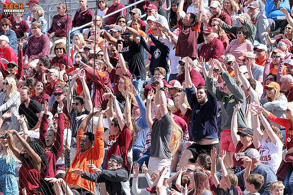 2016.04.23. Spring Game at VT.