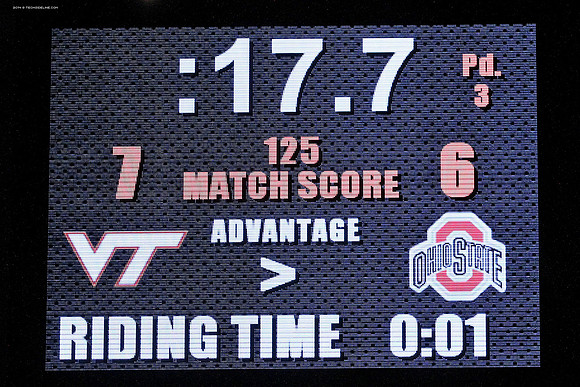 2014.11.23. Wrestling. OSU at VT