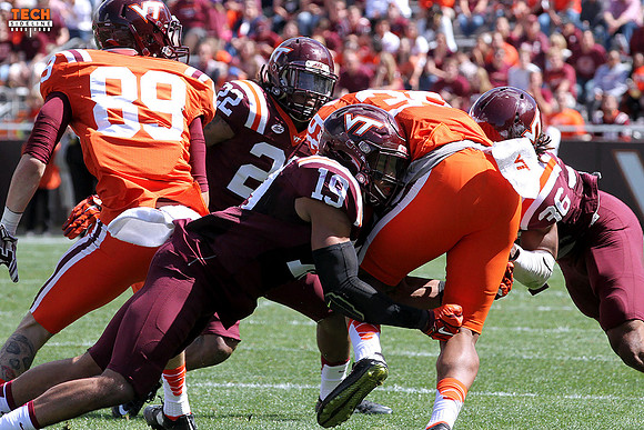2016.04.23. Spring Game at VT.