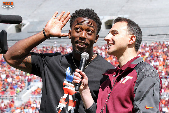 2016.04.23. Spring Game at VT.