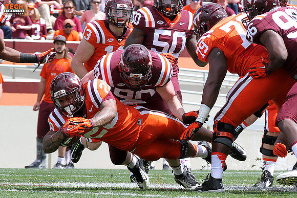2016.04.23. Spring Game at VT.