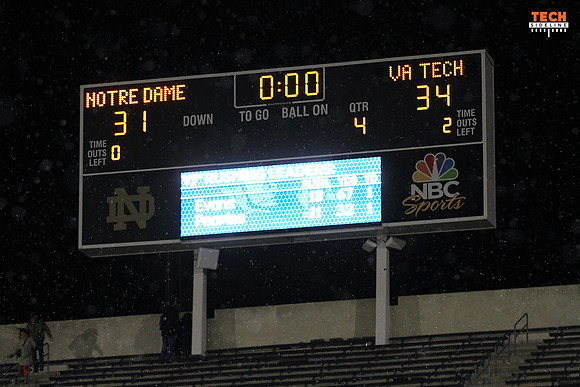 2016.11.19. VT at Notre Dame.