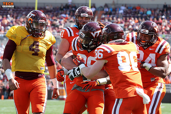 2016.04.23. Spring Game at VT.