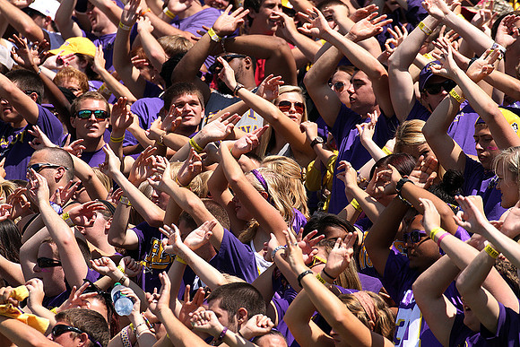 2013.09.14. Virginia Tech (Hokies) at East Carolina University (Pirates). Dowdy-Ficklen Stadium, Greenville, NC. Final score: Virginia Tech 15, ECU 10.