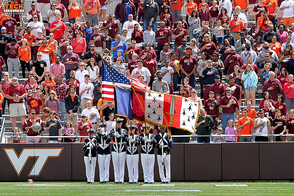 2016.04.23. Spring Game at VT.