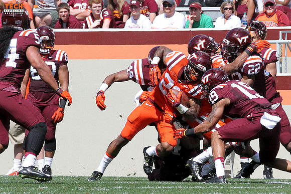 2016.04.23. Spring Game at VT.