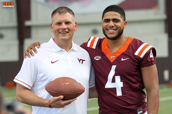 2016.08.14. VT Football Media Day.