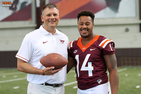 2016.08.14. VT Football Media Day.
