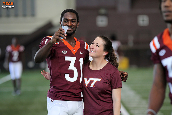 2016.08.14. VT Football Media Day.