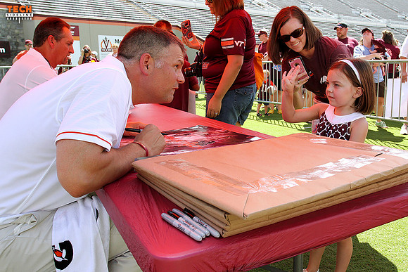 2016.08.14. VT Football Media Day.