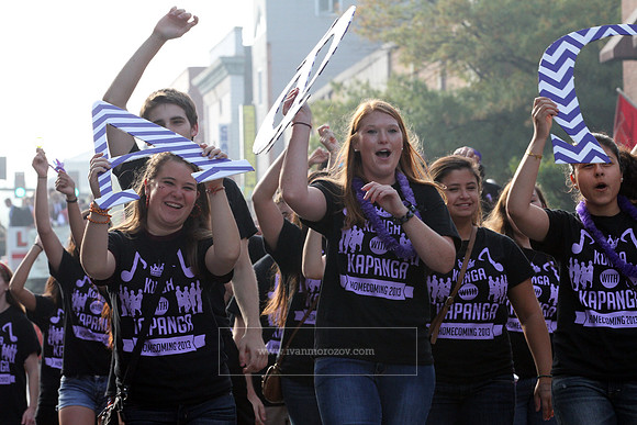 2013.10.05. Homecoming Parade.