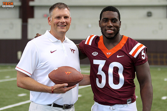 2016.08.14. VT Football Media Day.