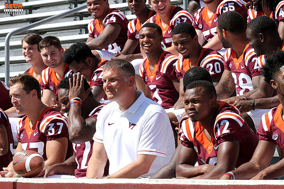2016.08.14. VT Football Media Day.