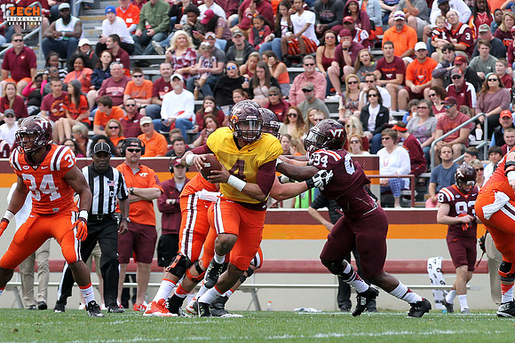 2016.04.23. Spring Game at VT.