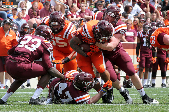 2016.04.23. Spring Game at VT.
