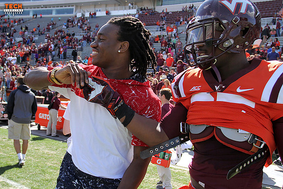 2016.04.23. Spring Game at VT.