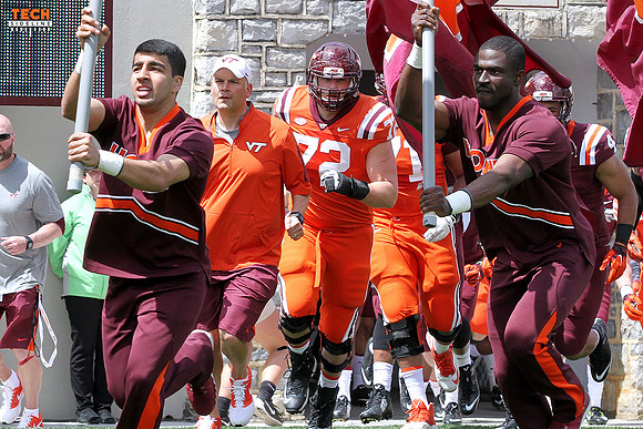 2016.04.23. Spring Game at VT.