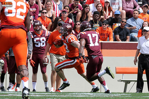2016.04.23. Spring Game at VT.