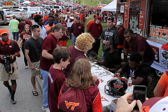 2016.04.23. Spring Game at VT.