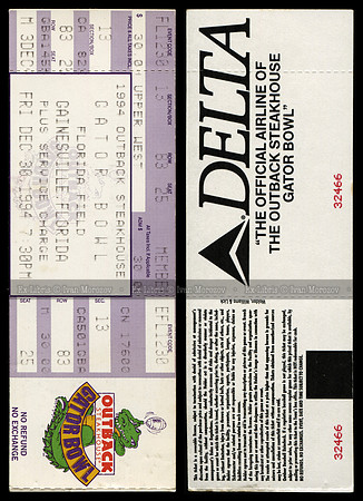 1994. Gator Bowl.