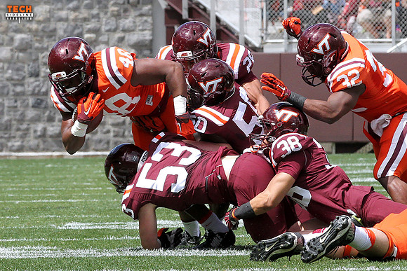 2016.04.23. Spring Game at VT.