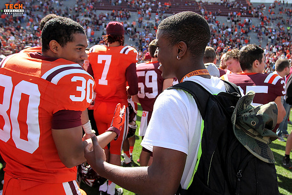 2016.04.23. Spring Game at VT.