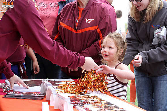 2016.04.23. Spring Game at VT.