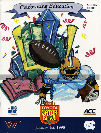 1998. Gator Bowl. Media Guide (Bowl).