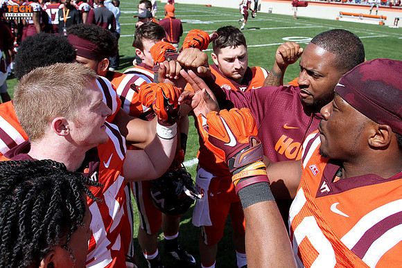 2016.04.23. Spring Game at VT.