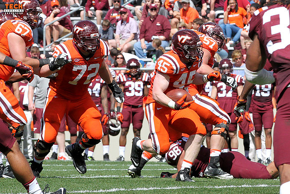 2016.04.23. Spring Game at VT.