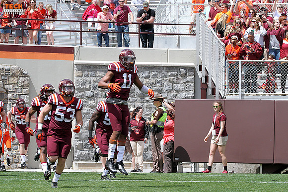 2016.04.23. Spring Game at VT.