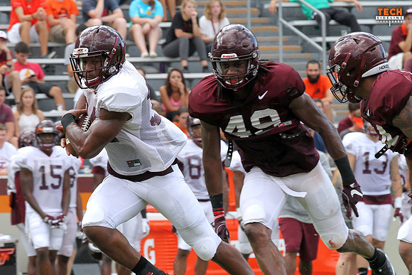 2016.08.23. VT Football Practice.