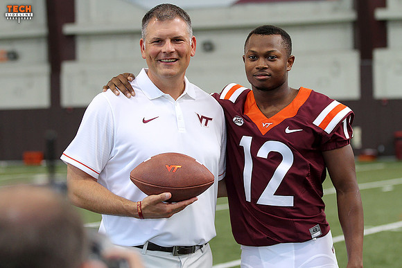 2016.08.14. VT Football Media Day.