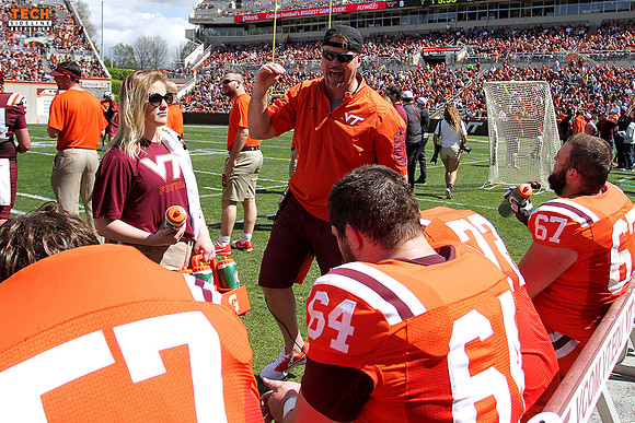 2016.04.23. Spring Game at VT.