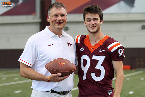 2016.08.14. VT Football Media Day.