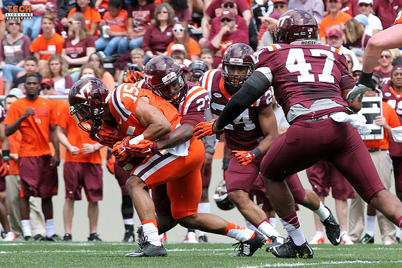 2016.04.23. Spring Game at VT.