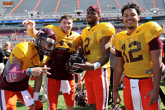 2016.04.23. Spring Game at VT.