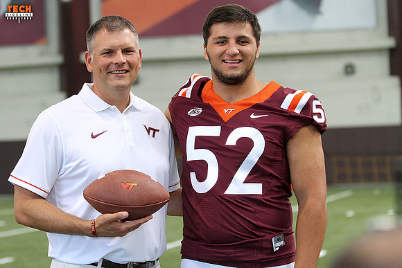 2016.08.14. VT Football Media Day.