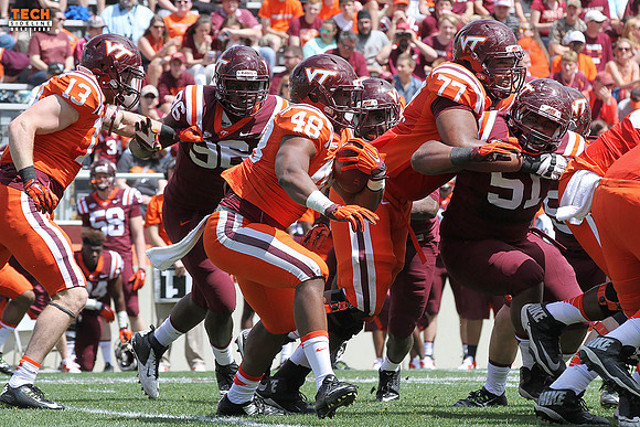 2016.04.23. Spring Game at VT.