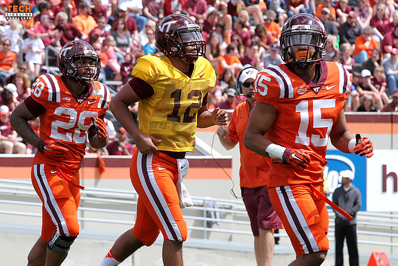 2016.04.23. Spring Game at VT.