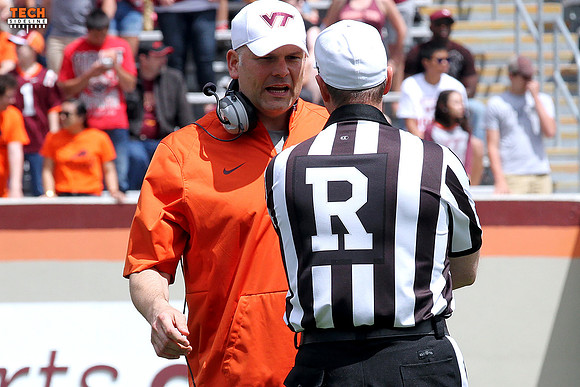 2016.04.23. Spring Game at VT.