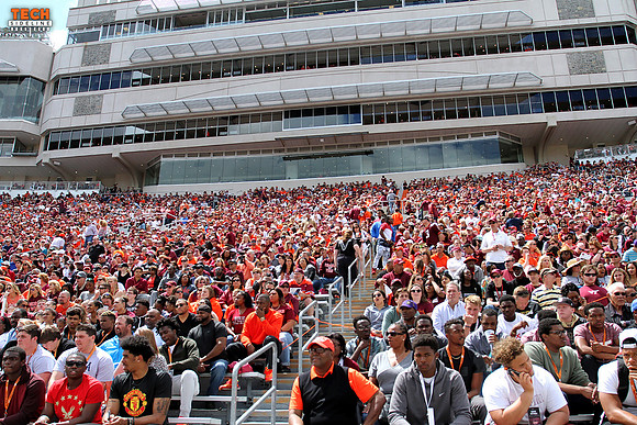 2016.04.23. Spring Game at VT.