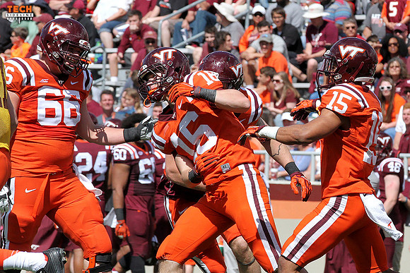 2016.04.23. Spring Game at VT.
