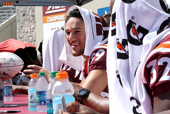 2016.08.14. VT Football Media Day.