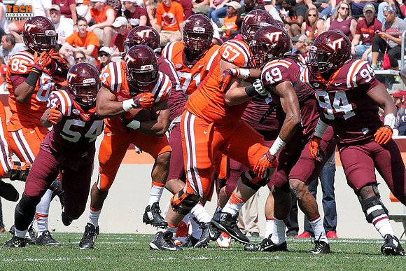 2016.04.23. Spring Game at VT.