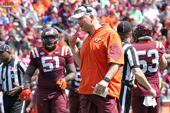 2016.04.23. Spring Game at VT.