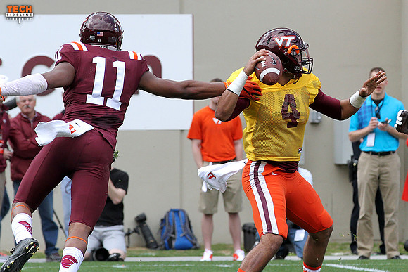 2016.04.23. Spring Game at VT.