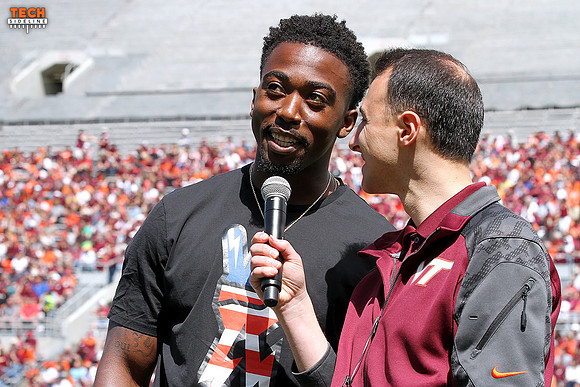 2016.04.23. Spring Game at VT.
