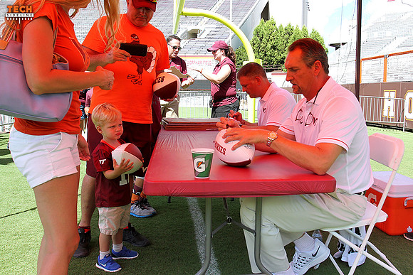 2016.08.14. VT Football Media Day.