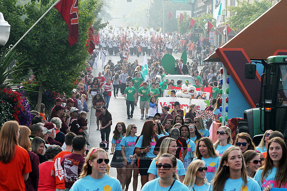 2013.10.05. Homecoming Parade.